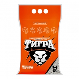 Наповнювач для котів пісок Тигра стандарт 1,5-2,5 мм 5 кг - Наповнювач для котячого туалету
