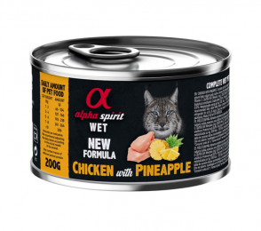 Консерва Alpha Spirit Chicken with Paineapple for Adult Cats с курицей для взрослых котов, 200г. - Similar products