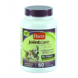 Hartz Joint Care for Dogs для суставного аппарата собаки -  Витамины для суставов - HARTZ     