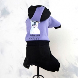 Комбінезон Спайк трикотаж на флісі (хлопчик) - Одяг для собак