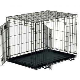 Клетка для собак с 2 дверьми 109*71*79см - Товары для щенков
