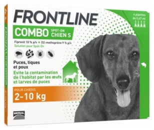 Frontline Combo Фронтлайн Комбо Спот Он Мериал (Merial) Для собак - Средства и таблетки от блох и клещей для собак