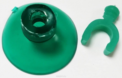 Присоска Зелена для розпилювача 5шт -  Присоски для акваріума 