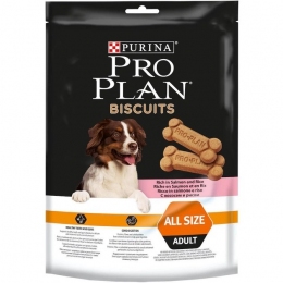 Ласощі Purina Pro Plan Biscuits Salmon Rice з лососем та рисом для собак 400 г -  Ласощі для собак - Pro Plan     