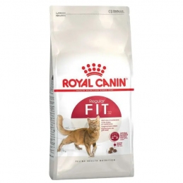 АКЦИЯ Royal Canin Fit сухой корм для домашних и уличных котов 8+2 кг -  Сухой корм для кошек -   Ингредиент: Курица  