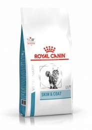 Royal Canin Skin & Coat Feline - корм для кошек при дерматозах -  Корм для выведения шерсти Royal Canin   