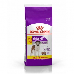 АКЦИЯ Royal Canin Giant Adult Сухой корм для собак - домашняя птица 15 + 3 кг - Акции от Фаунамаркет