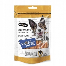Палички з яловичиною і куркою ласощі для собак Pause Snack 80г 8214 -  Ласощі для собак -   Вид В упаковці  