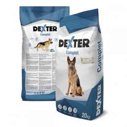 Декстер Компліт повнораціонний корм для дорослих собак, 20 кг 40427 -  Сухий корм для собак економ класу 