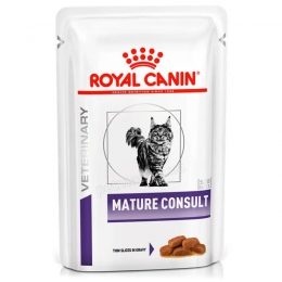 Royal Canin Mature Consult 85г консерви для кішок 40900019 -  Вологий корм для котів -   Вік Старіючі  