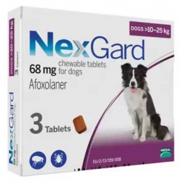 Nexgard (Нексгард) - таблетки для собак від бліх і кліщів 