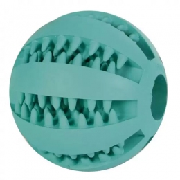 Трикси Мяч для собаки Mintfresh Denta Fun с мятным вкусом 7см 3289 -  Игрушка для чистки зубов собак - Trixie     