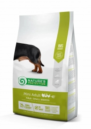 Корм Nature’s Protection Mini Adult Small Breeds для собак малых пород с крилем 7,5 кг. -  Корм для собак премиум класса - Nature's Protection   