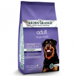 Arden Grange Large Breed Adult Сухой корм с глюкозамином для собак крупных пород с курицей и рисом -  Сухой корм для собак -   Для пород: Овчарка  