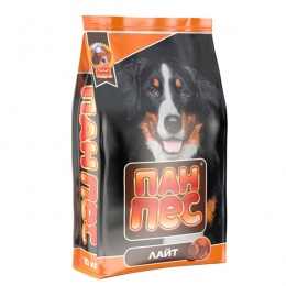 Пан-пес ЛАЙТ низкокалорийный корм -  Сухой корм для собак -   Вес упаковки: 10 кг и более  