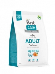 Brit Care Grain-free Adult Salmon & Potato беззерновий корм для дорослих собак 3 кг -  Корм для собак супер преміум класу -    
