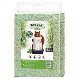Top Cat Tofu соевый наполнитель с ароматом зеленого чая 5,7 л - Наполнитель для кошачьего туалета