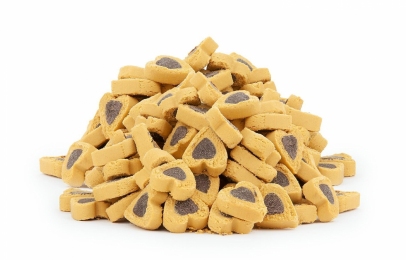 Лакомство для собак Сердца с олениной, 300 г  -  Лакомства для собак -   Ингредиент: Оленина  