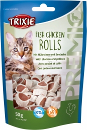 Fish Chicken Rolls рулеты с курицей и лососем Trixie 42702