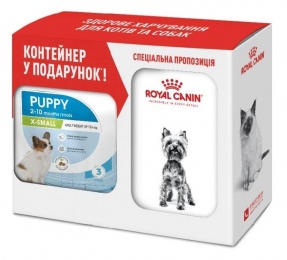 АКЦІЯ Royal Canin SHN XSMALL PUPPY Сухий корм для собак 1.5 кг + контейнер -  Корм для цуценят -    