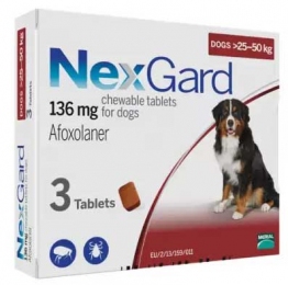 Nexgard (Нексгард) - таблетки для собак от блох и клещей 
