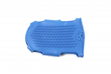 Варежка силиконовая Синяя 11*16,5 см - Инструменты для груминга собак