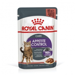 Royal Canin Appetite Control Care Кусочки в Соусе корм для кошек 85г - Корм для выведения шерсти у кошек
