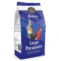 Корм Deli Nature Large Parakeets для середніх та великих папуг -  Корми для птахів - Deli Nature   