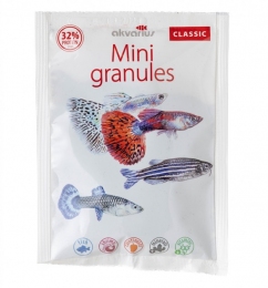 Корм Aquarius для рыб мини-гранулы, 40 г -  Аквариумы для рыб -   Тип: Гранулы  