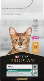 АКЦИЯ PRO PLAN Adult 1+ Renal Plus с треской  с курицей сухой корм для взрослых кошек 1,5 кг - Similar products