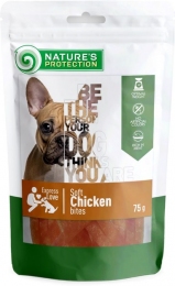 Лакомство , Nature's Protection snack for dogs with chicken для собак, снеки из курицы 75 гр. -  Лакомства для собак Nature's Protection     