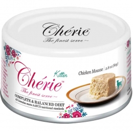 Cherie Complete Balanced влажный корм мусс из курицы для котят 80 гр - Similar products