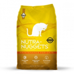 Nutra Nuggets Maintenance (желтая) сухой корм для кошек -  Сухой корм для кошек -   Класс: Премиум  