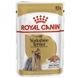 Royal Canin YORKSHIRE TERRIER (Роял Канин) консерви для собак поріди Йоркширський Тер'єр 85г -  Вологий корм для собак -   Вага консервів: До 500 г  