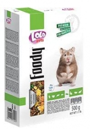 Повнораціонний корм для хом'яків, Lolo Рets -  Корм для гризунів Lolo Pets (Лоло Петс) 
