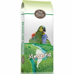 Корм Deli Nature Parrots Amazonia для великих папуг з папайєю, ананасом та родзинками, 15 кг -  Корми для птахів - Deli Nature   
