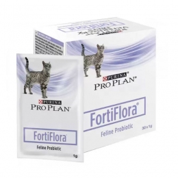 Pro Plan FortiFlora Feline Probiotic пробіотична добавка для кішок і кошенят 7шт х 1г 599742 -  Вітаміни для кішок -   Вік Кошеня  