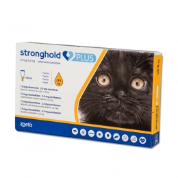 Стронгхолд Плюс Капли Для котов - Средства и таблетки от блох и клещей для кошек
