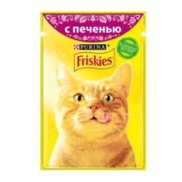 Алюпуч NEW консерви для кішок печінка в підливі 85г -  Консерви для котів Friskies 