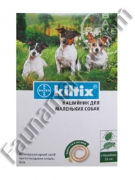 Kiltix (Килтикс) ошейник от блох и клещей для собак, Bayer -  Средства от блох и клещей для собак -   Действующее вещество: Флуметрин  