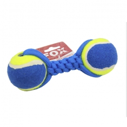 Канат-грейфер цветной 2 теннисных мяча - Грейферы для собак