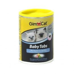 Gimcat Baby-Tabs з фруктами, морськими водоростями, таурином і L-карнітином для кошенят -  Ласощі для кішок -   Потреба Розвиток кошеня  