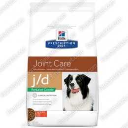 Hills PD Canine J/D Reduced Calorie при проблемах с артритами и остеоартритами у собак с низким содержанием жира -  Сухой корм для собак -   Потребность: Суставы и связки  