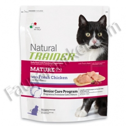 TRAINER NATURAL MATURE With Fresh Chicken сухой корм для зрелых кошек -  Сухой корм для кошек - Trainer     
