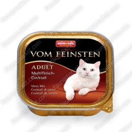 Animonda Vom Feinsten консерва для кошек мясной коктейль -  Корм для выведения шерсти Vom Feinsten   
