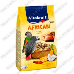 Корм для крупных африканских попугаев Vitakraft African -  Корма для птиц -   Для кого: Африканские попугаи  