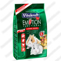 Корм для длинношерстных кроликов Vitakraft Emotion Long Hair -  Корма для грызунов - Vitakraft     