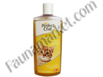 8in1 Perfect Coat Tearless kitten шампунь без сліз для кошенят -  Косметика для кішок - 8 in 1     