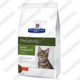 Hills PD Feline Metabolic сухой корм для снижения и поддержания веса у кошек - Корм для кошек с лишним весом