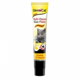 Паста для котов DUO мультивитамин и сыр, Gimpet -  Витамины для кошек - Gimpet     